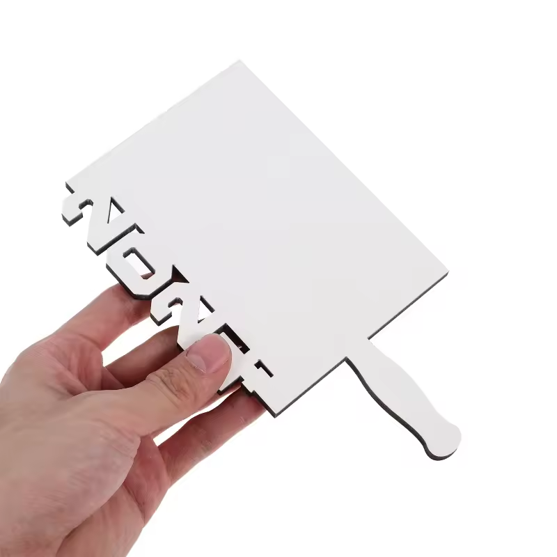 10 Teile/los 170x100x5mm 2025 Fans Sublimation Rohlinge Grad Fans Für Benutzerdefinierte Graduierung Speicher Geschenke