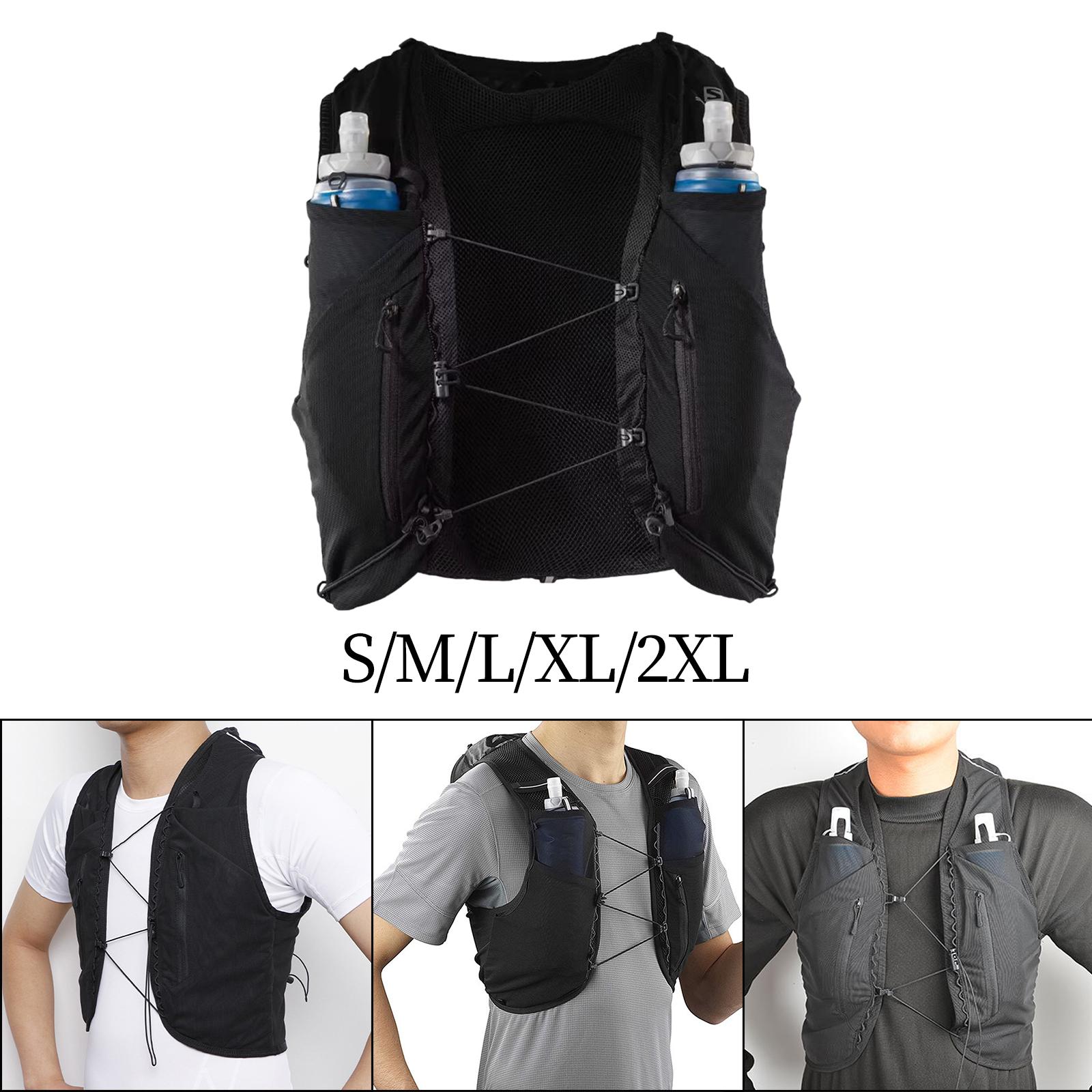 เสื้อกั๊กไฮเดรชั่นน้ำหนักเบา, เสื้อกั๊กสำหรับวิ่งกระเป๋ากีฬา12L สำหรับวิ่งขี่จักรยานปีนเขากระเป๋าปั่นจักรยาน