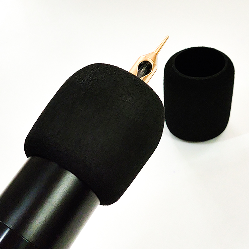 1Pc  Anti Slip Memory Foam Tattoo Grip Cover Tattoo Machine Pen Cover Tool Suitable For 25-33mm Diameter Sponge Tattoo Accessory