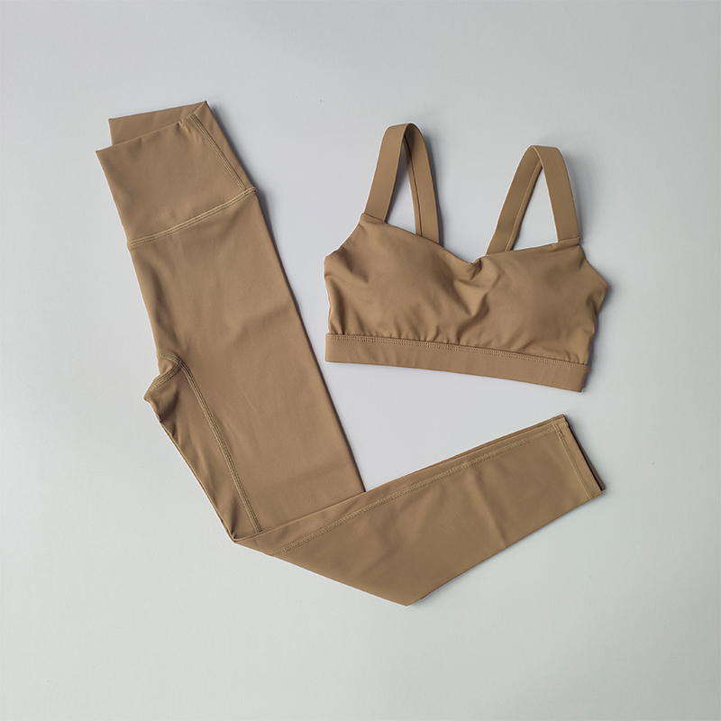 Conjunto de Yoga de 2 uds., conjunto de traje deportivo para mujer, sujetadores deportivos, traje para correr de cintura alta, mallas de secado rápido, traje de Fitness avanzado
