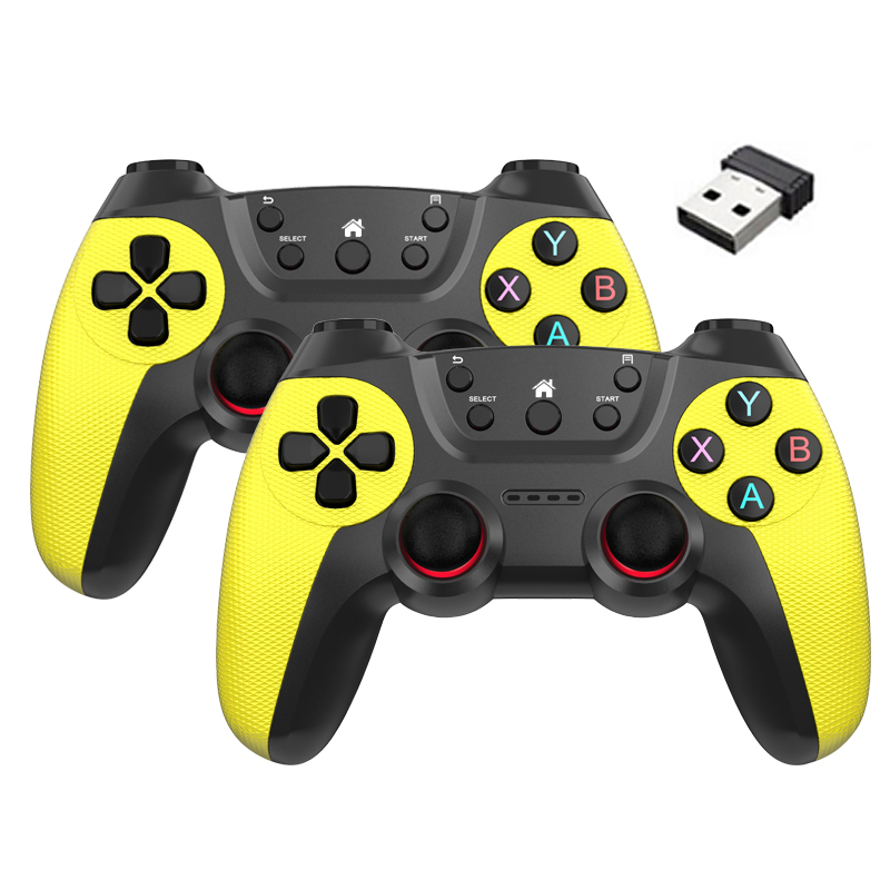Gamepad sem fio controle de jogos almofada de videogame controlador bluetooth para celular android pc tv box joystick gamer celular
