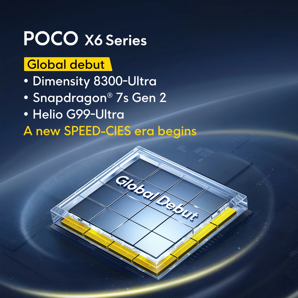 POCO-Smartphone X6 Pro Global Version 5G, Dimrespondable 8300-Ultra, 6.67 "Flow AMOLED DotDisplay, 64MP NDavid