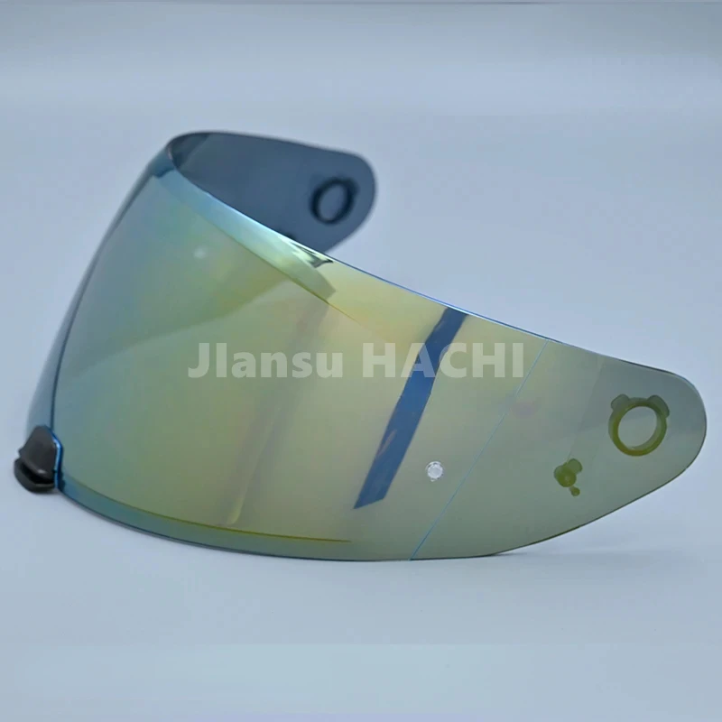 Para HJ-31 motocicleta rosto cheio capacete viseira lente para hjc i70 i10 anti-uv lente à prova de poeira acessórios viseira 10 cores disponíveis