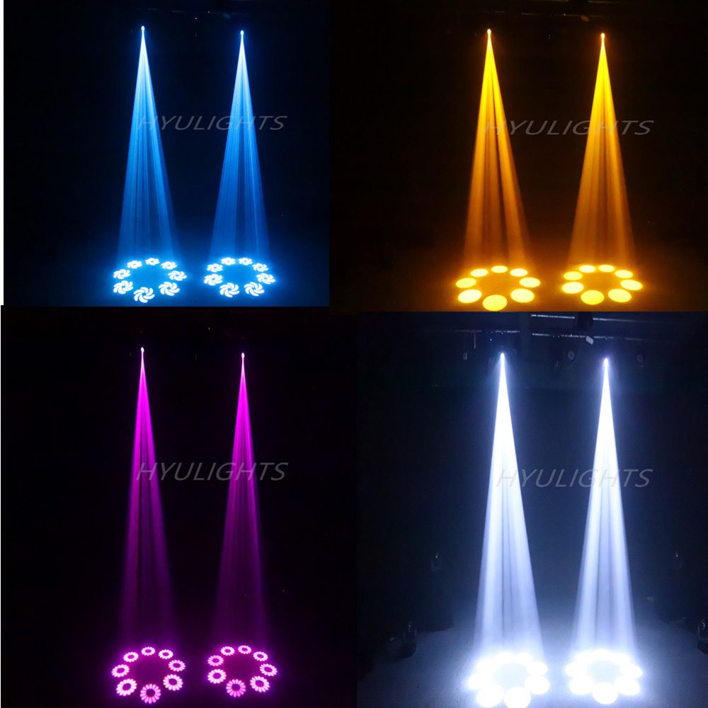 LED 120W Feixe Spot WashGobo 8 Face Roto Prism Moving Head Lights Super Bright Dj Disco Light Stage Light