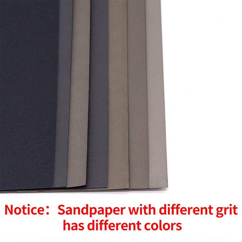 80-10000 Grit SandPapers Wet and Dry Polishing Sanding Wet/dry Abrasive Sandpaper Paper Sheets Surface Finishing Made 2 Pcs