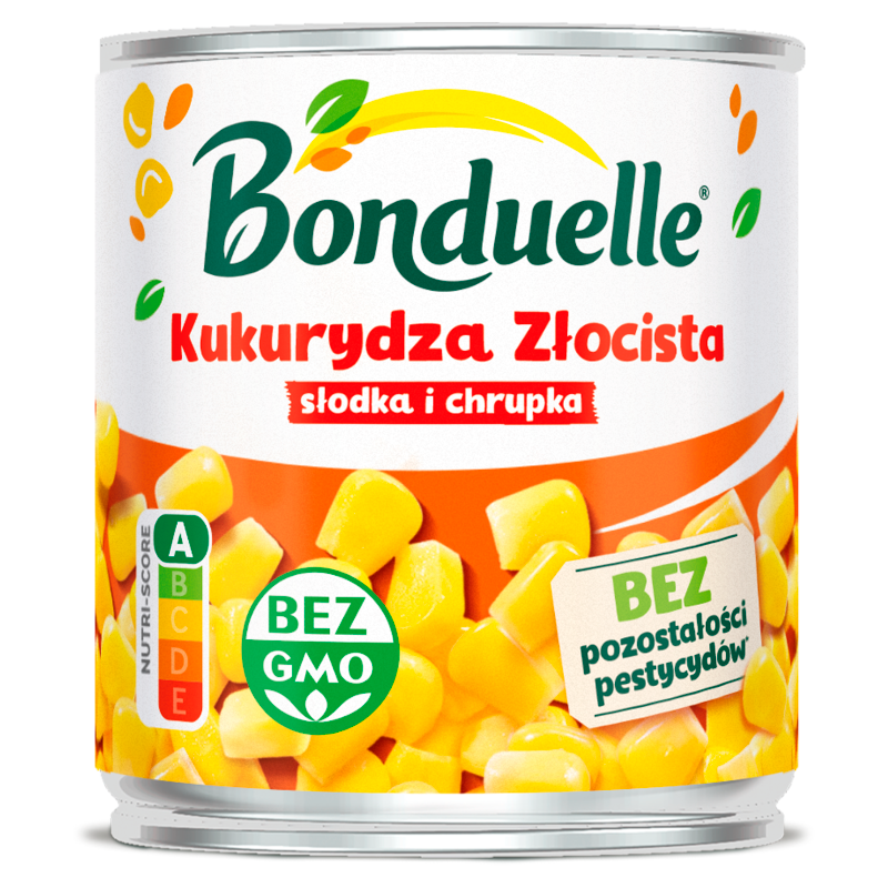 Bonduelle Kukurydza złocista 170 g