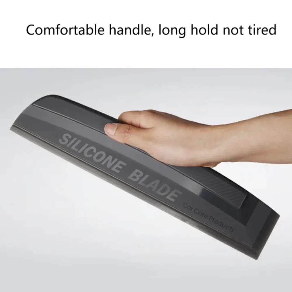 ซิลิโคนนุ่ม Handy ไม้กวาด Non-Scratch No Noise No Damage สีรถ Wrap เครื่องมืออุปกรณ์สําหรับน้ําใบปัดน้ําฝนแห้งใบมีด