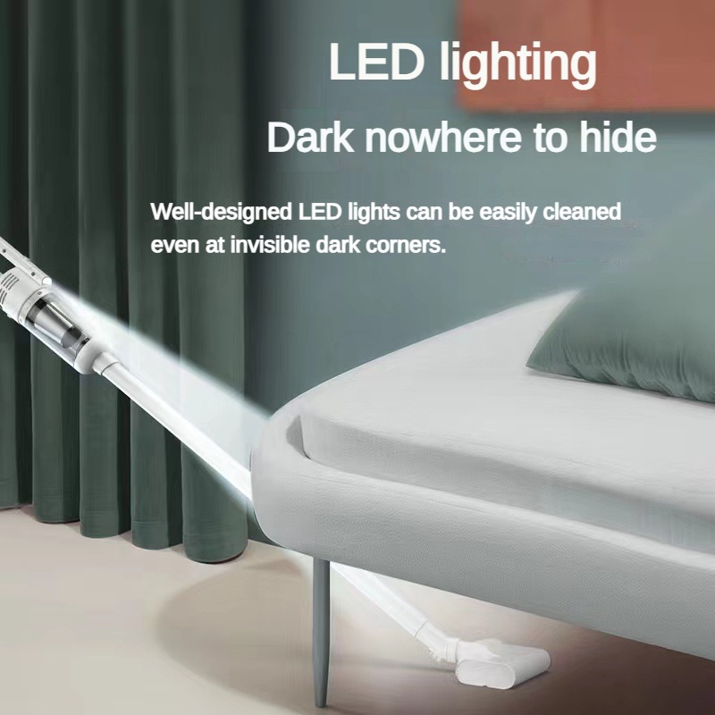 เครื่องใช้ในบ้านมัลติฟังก์ชั่น 19000Pa เครื่องทําความสะอาดเครื่องดูดฝุ่นรถยนต์ไร้สายทรงพลังเครื่องกรองโลหะแบบพกพามือถือ