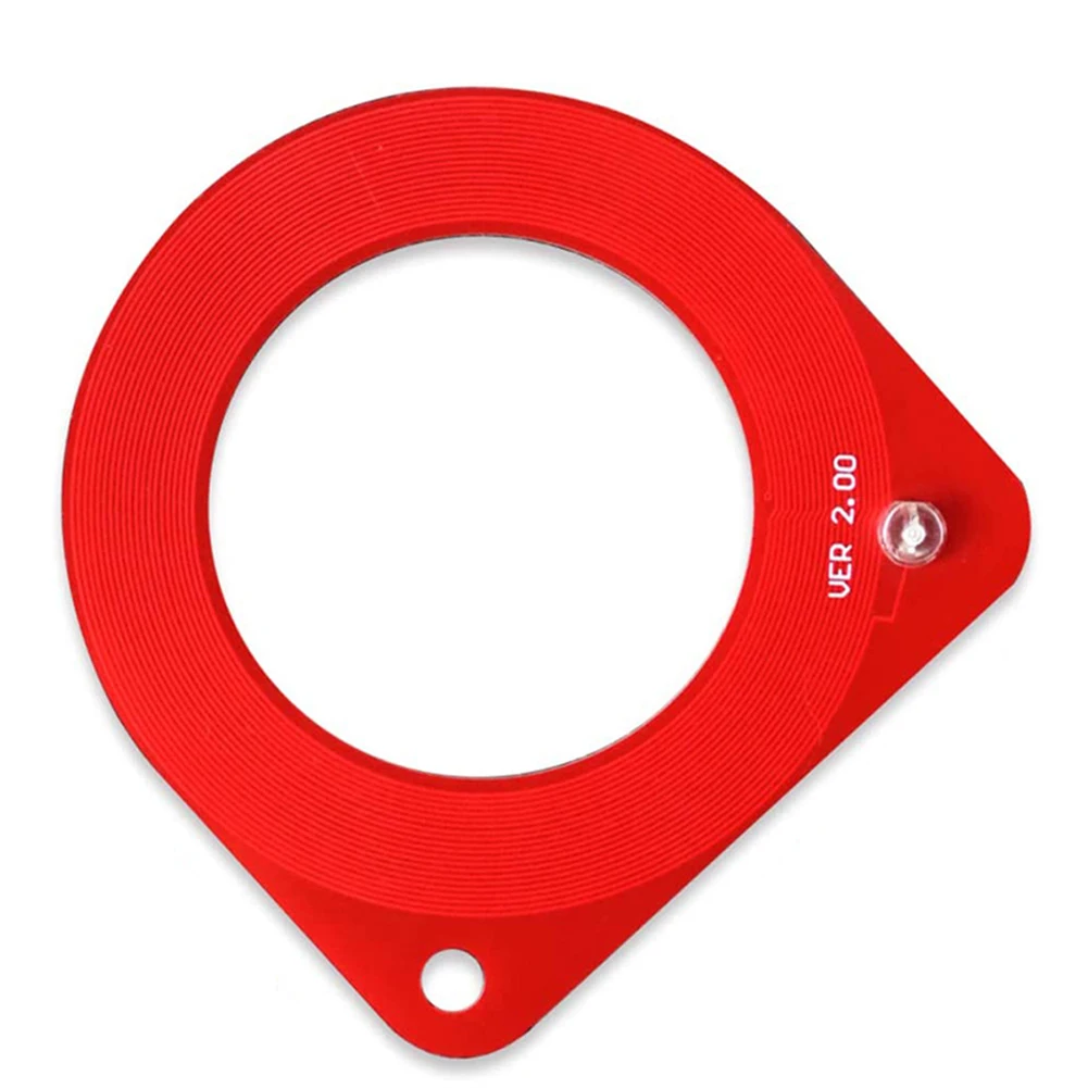 Detecção de sinal de indução ECU chave do carro, Inspeção vermelha do sistema imobilizador, Verificador de bobina de reparo plástico automático