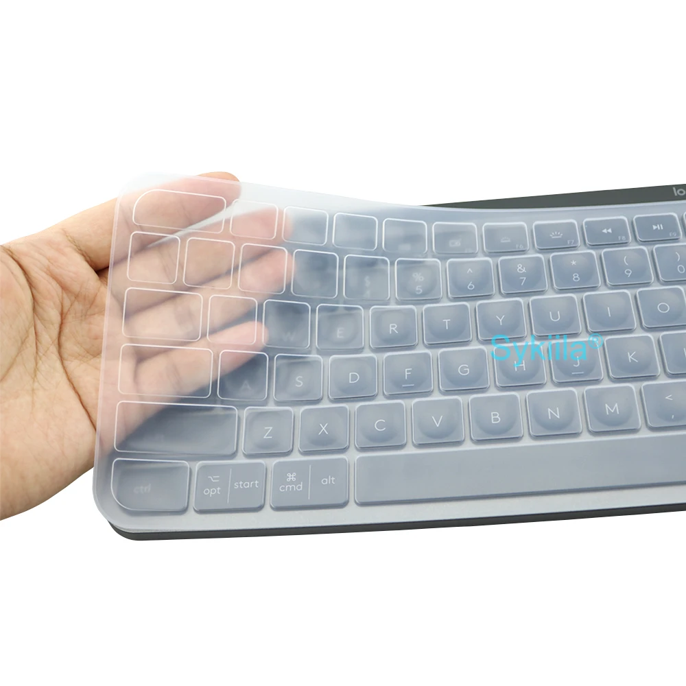 Чехол для клавиатуры Logitech MX KEYS S Mechanical Plus для Mac для Logi, защитный чехол, прозрачный силиконовый чехол, аксессуары