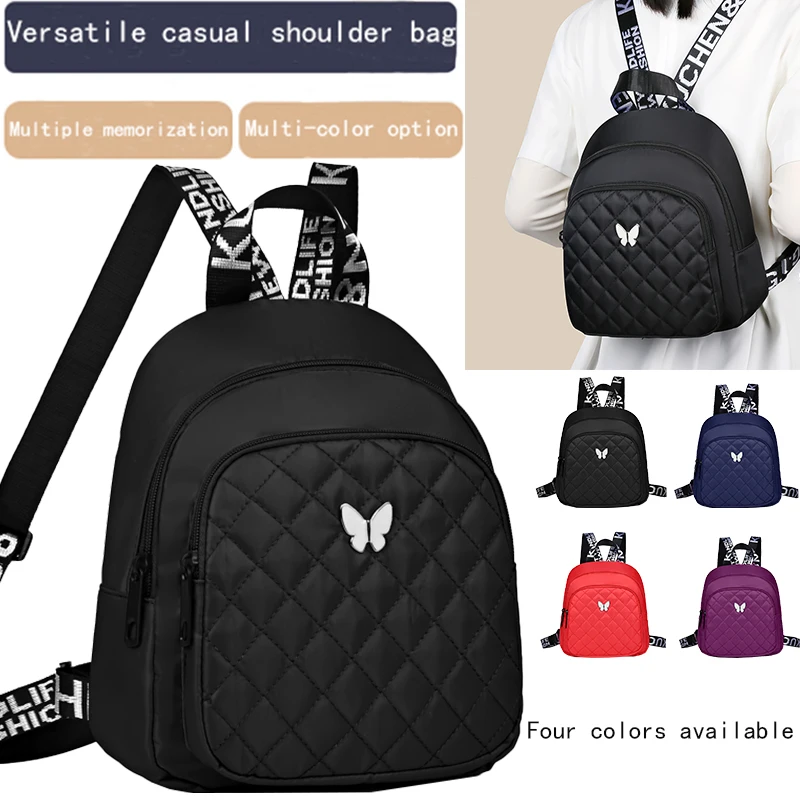 Mochila para mujer, nueva versión coreana de toda la moda, mochila de tela Oxford, mochila de viaje de gran capacidad para ocio a la moda