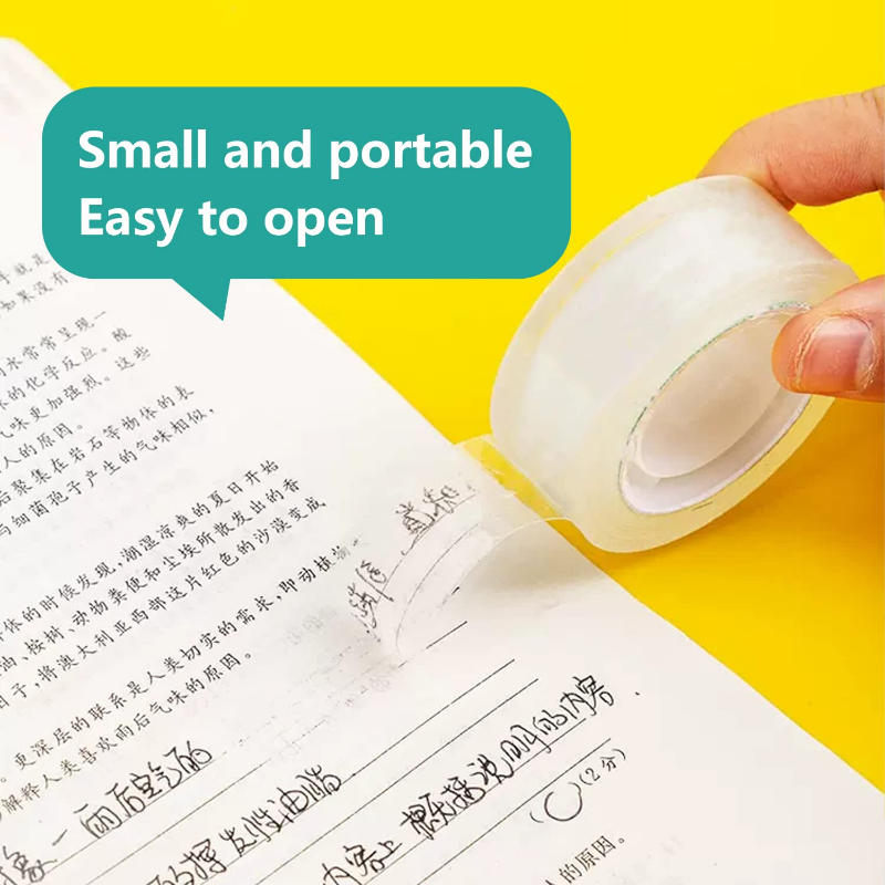 18/12/8 ミリメートル透明粘着テープパックツール文具オフィス学用品学生粘着テープ梱包プレゼント花