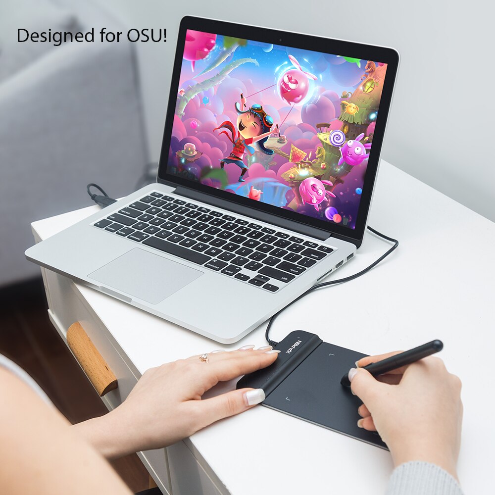 Tablet do rysowania XPPen G430S Tablet graficzny do rysowania z 8192 poziomami ciśnienia Bez baterii Rysik 4x3 cala Tablet dla systemu Windows Mac