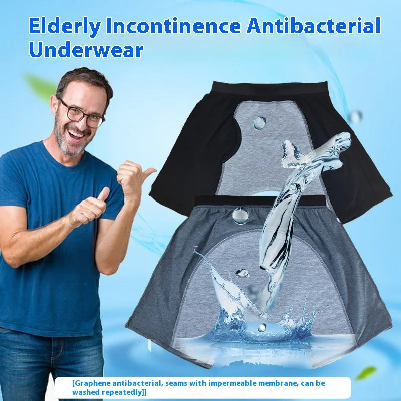 Anti-Leckage-Höschen, Hämorrhoiden, postoperative Baumwollhöschen, Inkontinenz, waschbare Windelhöschen, ältere Patienten, Pflegeheim
