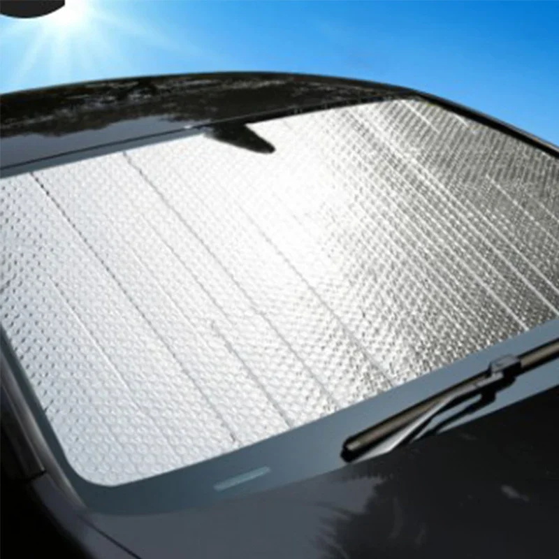 Faltbare universelle Auto Windschutz scheibe Sonnenschutz Abdeckung UV-Schutz beleuchtete Sonnenblende deckt Auto Windschutz scheibe Sonnenschutz