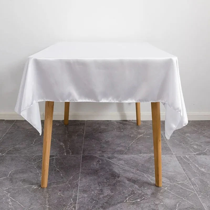 Mantel impermeable de uso versátil, decoración de cumpleaños, boda, fiesta, moda, Color sólido, mantel de Mesa para el hogar