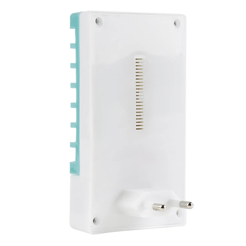 Mini lámpara eléctrica antimosquitos, repelente de plagas, trampa LED, exterminador de luz UV para insectos, respetuoso con el medio ambiente para el hogar