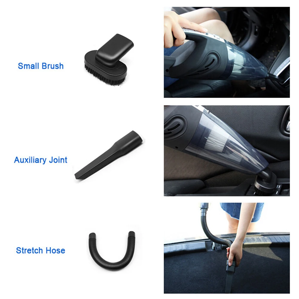 Wireless Handheld Vacuum Cleaner USB Charging Car Vacuum Cleaner Portable Wet&Dry Handheld strong Suction Cordless 12000pa