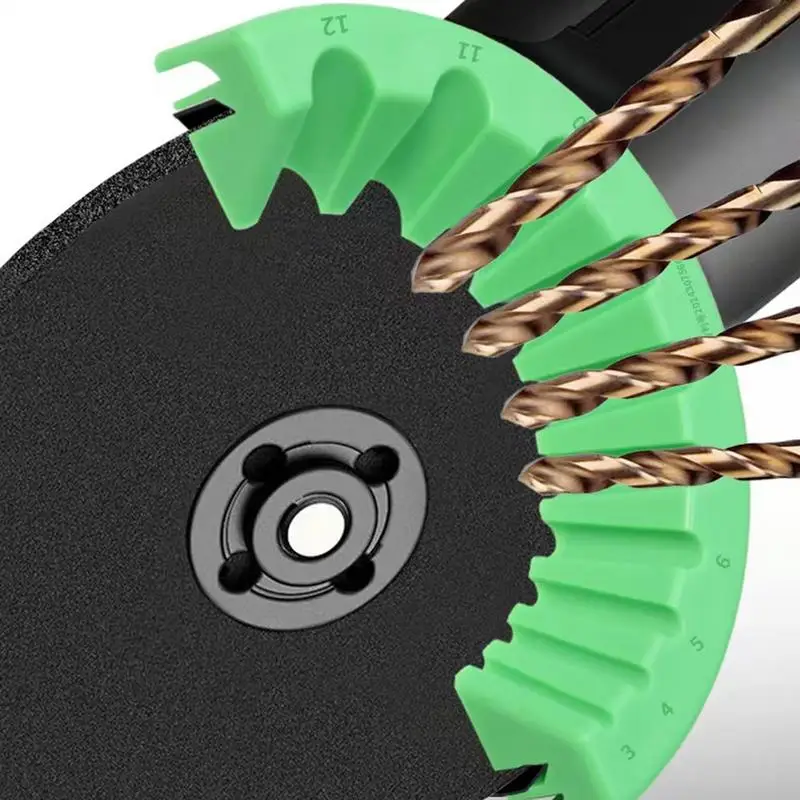 10 in1 3-12mm Portable Bit Grinding Sharpener Multipurpose Drill Polishing Grinding Tool Powered Tool Parts