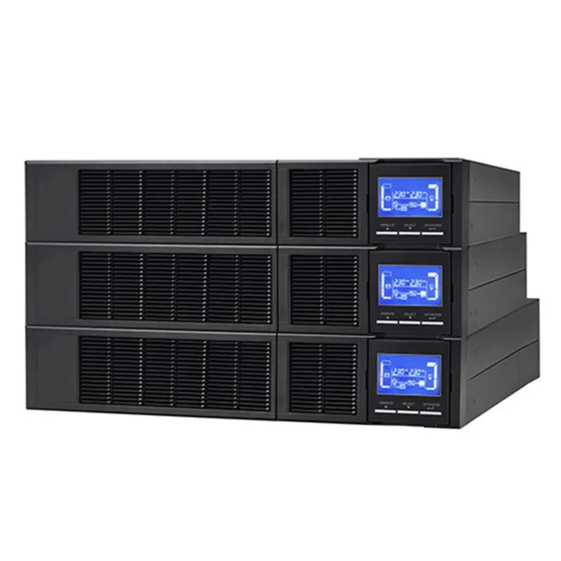 ผู้ผลิต OEM ขนาดเล็ก 2U/3U Single Phase Rack Mount ออนไลน์ 1kva 2kva 3kva Ups ยอมรับ