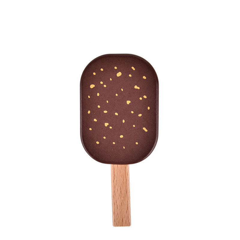 Casa de brinquedos de madeira para brincar, brinquedo educativo, simulação de comida, sorvete, casa de brincar, de madeira