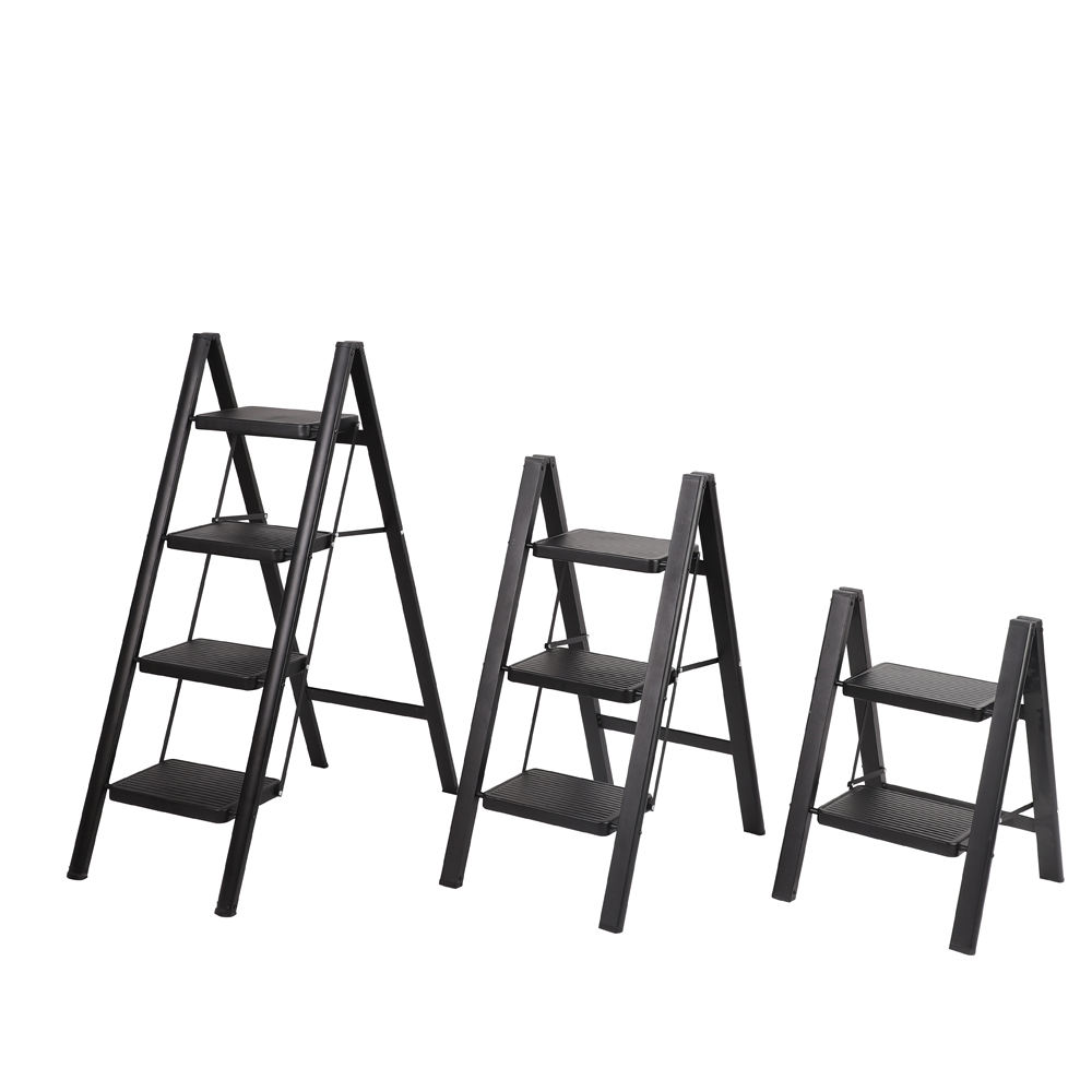 Custom Step Light Ladder Portable Lightweight Step Ladder Stool Flower Stand Multifunctional Folding Ladder Foldable
