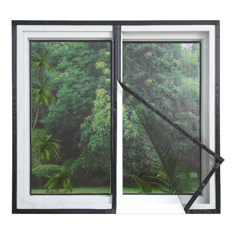 Magnetic window Screen,Custom Sized Mosquito Net, Curtain,  Auto Closure,Invisible Mesh for Kitchen,Bedroom，balcony，door curtain