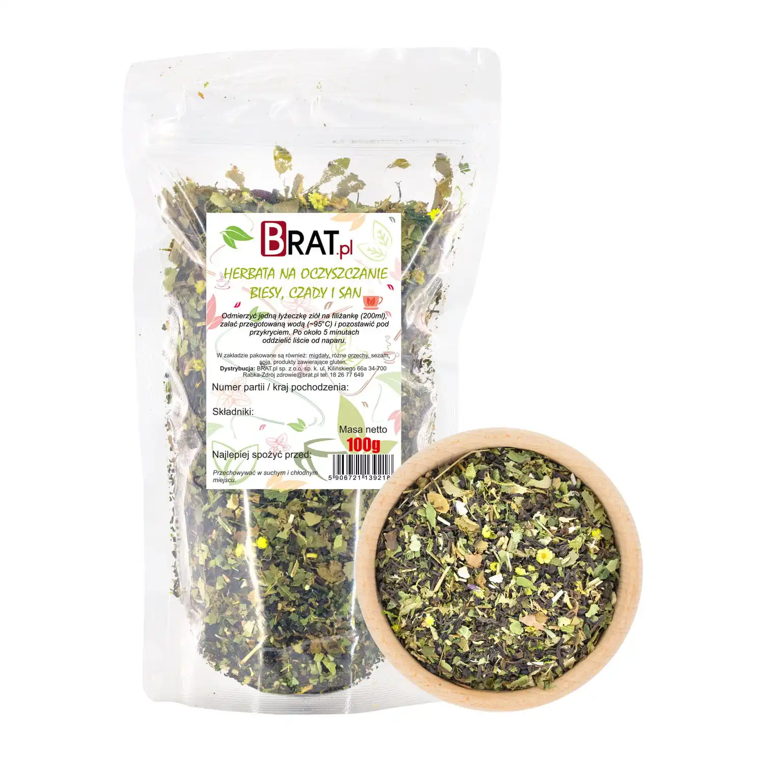 Herbata na oczyszczenie - Biesy, Czady i San 100g
