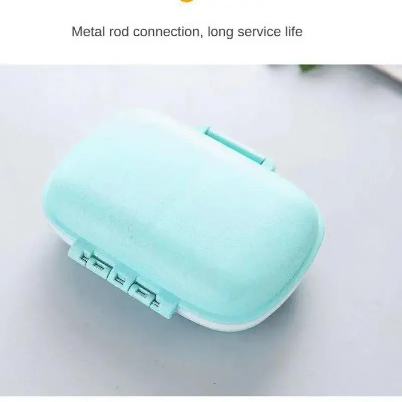 Mini étui de rangement de pilules Portable, 3 grilles, boîte à pilules, conteneur de stockage de comprimés, boîte à pilules médicale hebdomadaire, étui à pilules, distribution de médicaments