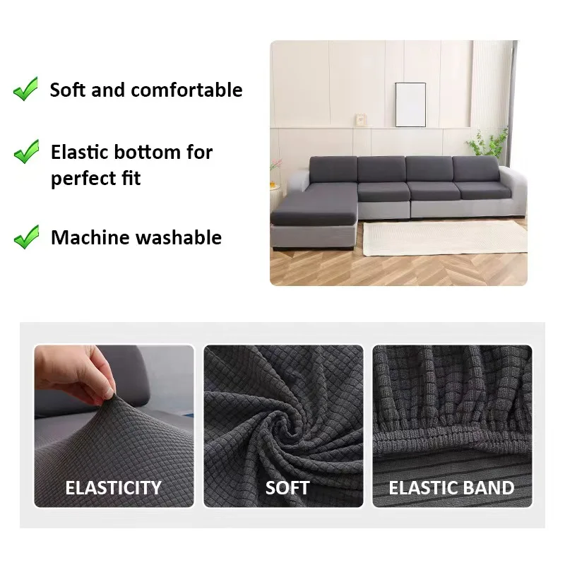 Cực Nỉ Sofa Ghế Đệm Thun Sofa Có Cho Phòng Khách Thú Cưng Trẻ Em Thảm Ghế Bao Da Bảo Vệ Nội Thất 10 kích Cỡ