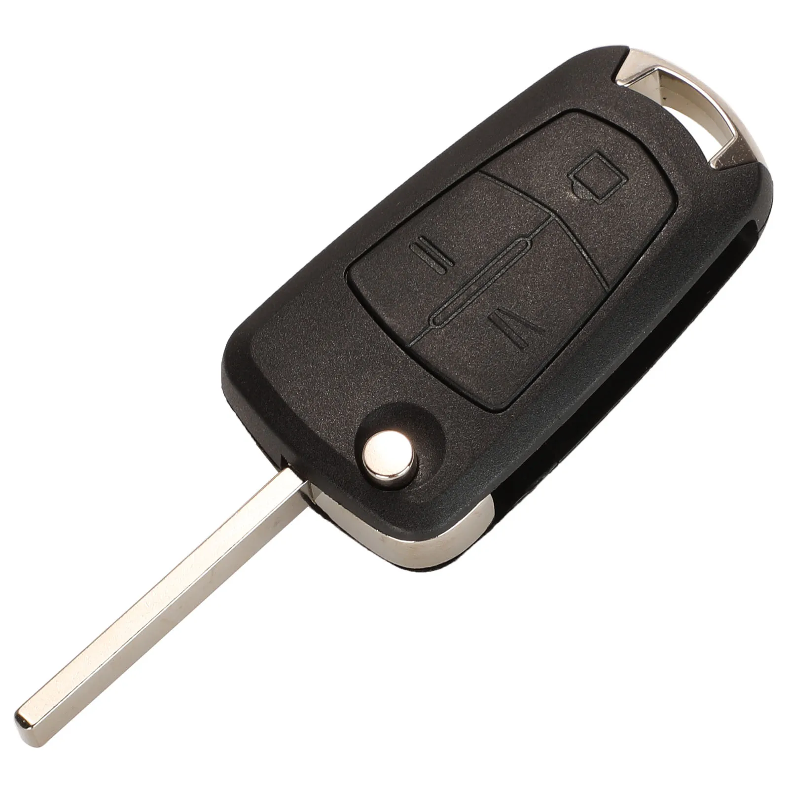 Jingyuqin Lật Vỏ Chìa Khóa Cho OPEL Astra H Corsa D Vectra C Zafira 2/3 Nút Ô Tô Điều Khiển Từ Xa Chìa Khóa Uncut lưỡi Dao Trống Thay Thế
