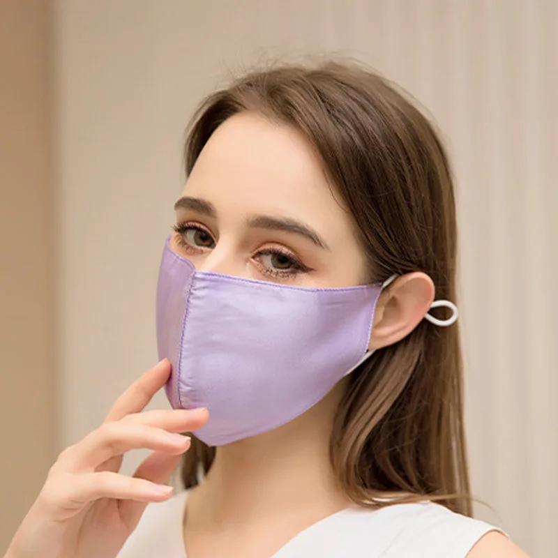 Winsleter, 100 % echte Seide, Sonnenschutzmaske, Damen, solide, dünne, vielseitige, täglich verstellbare Maske, 2025, Frühling, Sommer, neu, A4D925CC