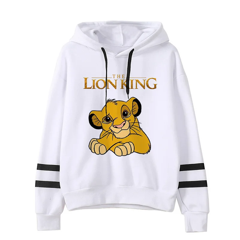 Sudadera con capucha de Disney El Rey León para mujer, ropa de moda, sudaderas con capucha de Hakuna Matata, Kawaii