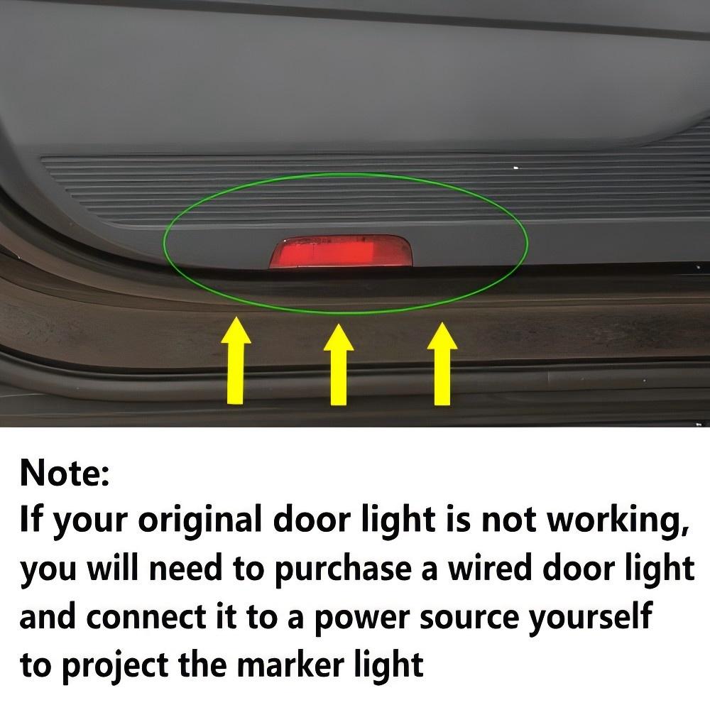 2 uds para VW Volkswagen Magotan Passat CC B6 B7 B8 B9 2015 2019 2020 2016 2018 LED logotipo de puerta de coche accesorios de lámpara de proyector de luz