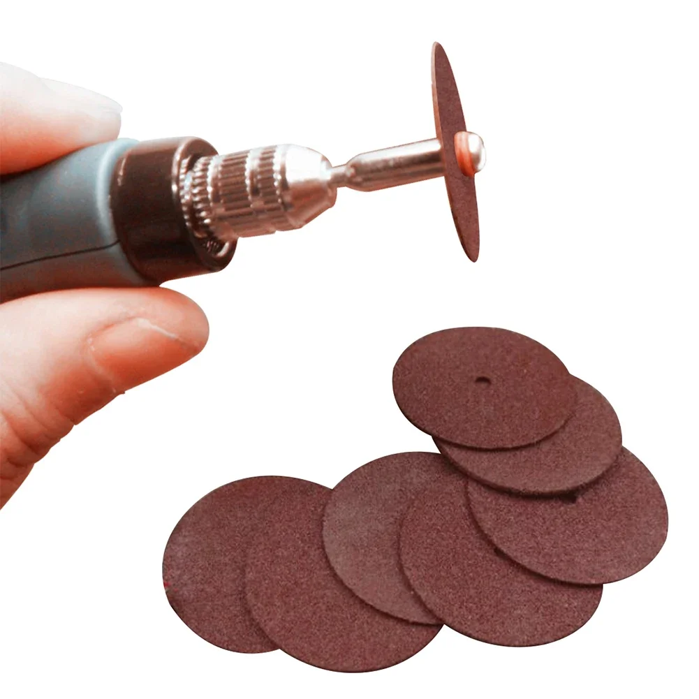 36pcs 24mm Schurende Doorslijpschijven Set Versterkte Dremel Accessoires Rotary Blade Slijpschijven Cutter Tool voor Craft en Engra