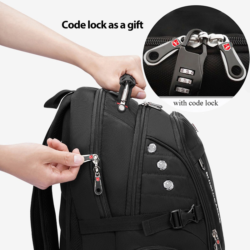 2025 방수 17/20 인치 노트북 배낭 남자 비행기 여행 배낭 여성 옥스포드 배낭 남성 학교 가방 현대 Mochila