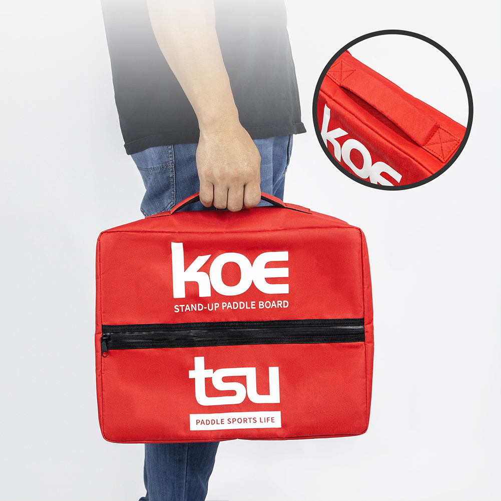 KOETSU Paddle Board Storage Bag Adjustable Paddleboard Deck Cooler Bag Sealed Zipper Food Storage Bag for Stand-Up Paddleboard