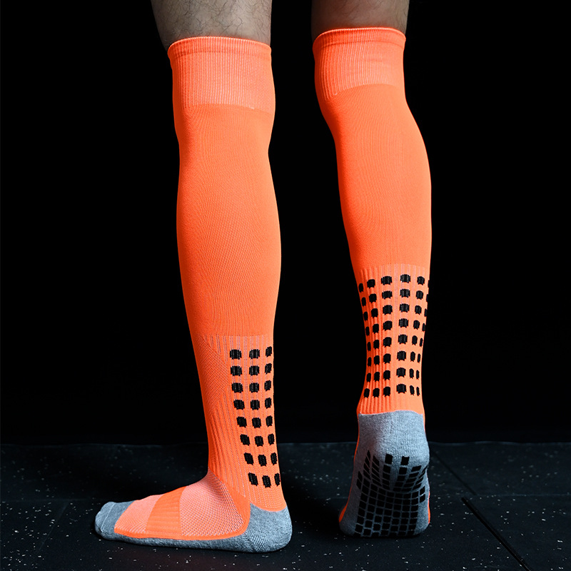 Nieuwe Lange Voetbalsokken Siliconen Zuignap Grip Anti Slip Voetbalsokken Sport Mannen Vrouwen Honkbal Rugby Sokken