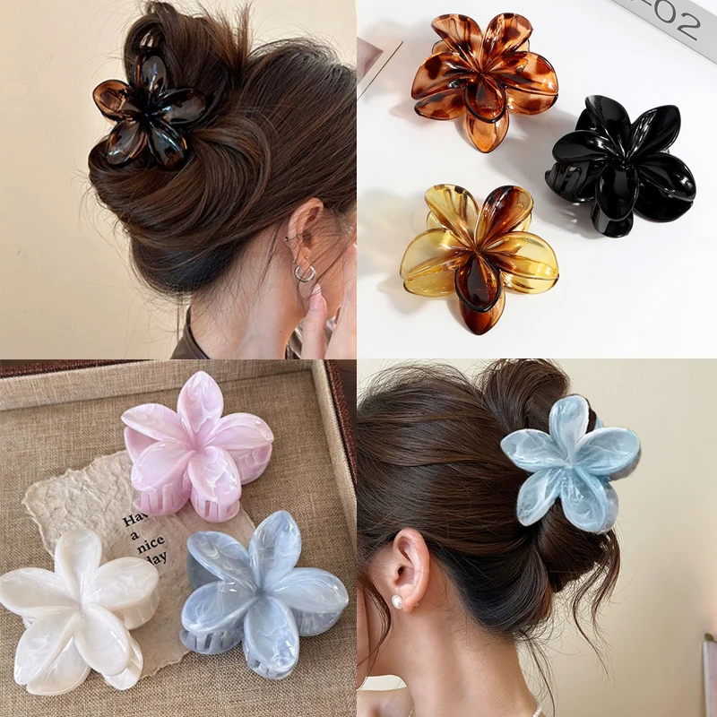 Pinzas geométricas de Metal simples para el cabello, accesorios geométricos elegantes para el cabello, Clip de baño de cangrejo cruzado para mujeres, tocado de moda para niñas
