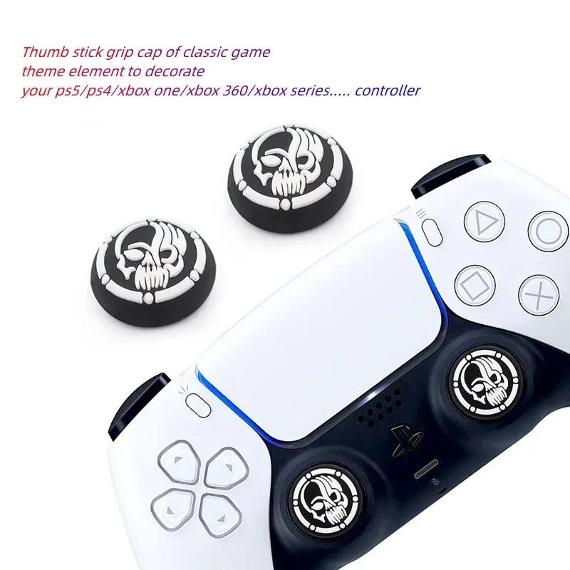 Capuchon de poignée de pouce en silicone, capuchons de poignée de pouce, accessoires de manette de jeu, PS4, PS5, Playstation 5, Xbox Series XS