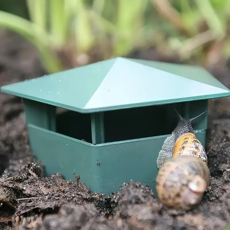 [Strappola per lumache di alta qualità] Trappola per lumache e lumache durevole di alta qualità - Gabbia in plastica sicura per verdure e fiori