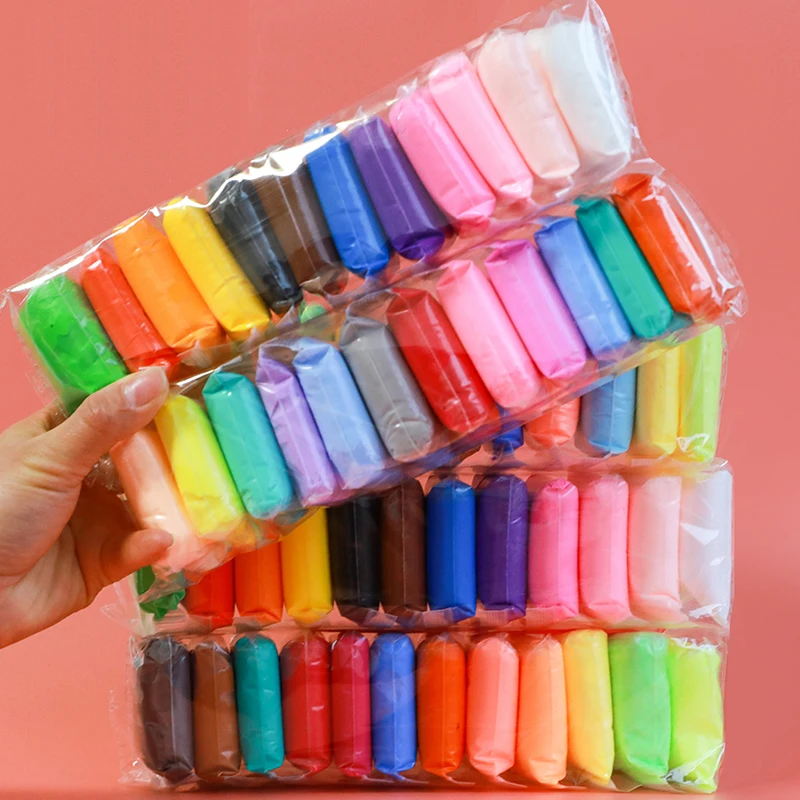12/24/36 สีคริสต์มาสของขวัญ SUPER LIGHT Clay Space Clay Handmade DIY การสร้างแบบจําลอง Plasticine,เนื้อละเอียดอ่อน,น้ําหนักเบา