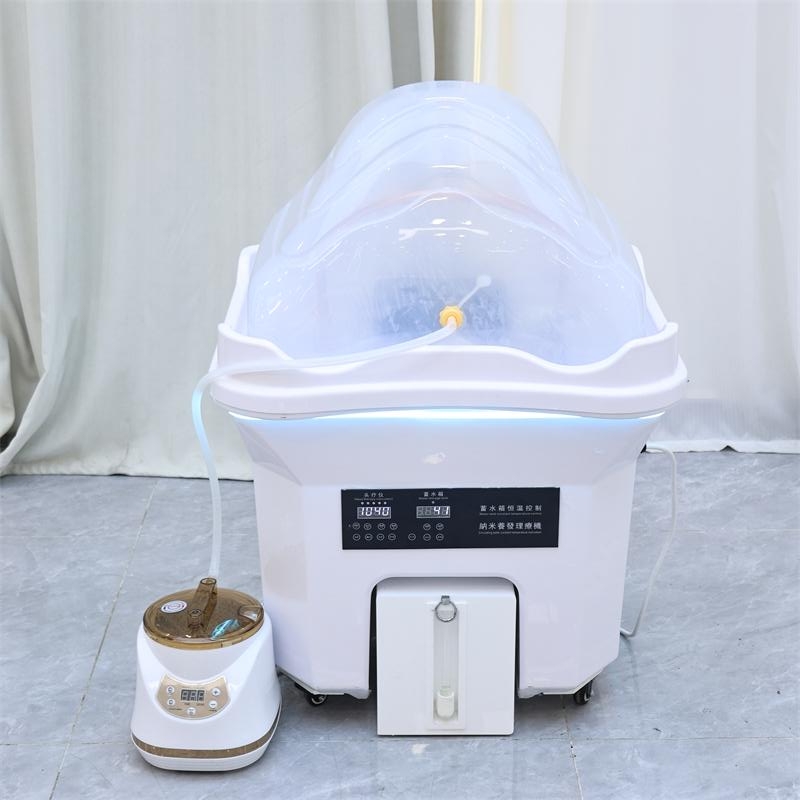Nouveau lit de Spa, chaise de shampoing, Circulation d'eau, Mode de thérapie, réservoir d'eau usée intégré avec Machine de Fumigation à vapeur, Beaut