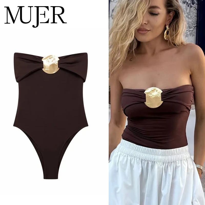 MUJER 2025 Body extremo para mujer, Body Sexy con hombros descubiertos para mujer, cuerpo negro, trajes sexis de una pieza, lencería, trajes para el cuerpo para mujer