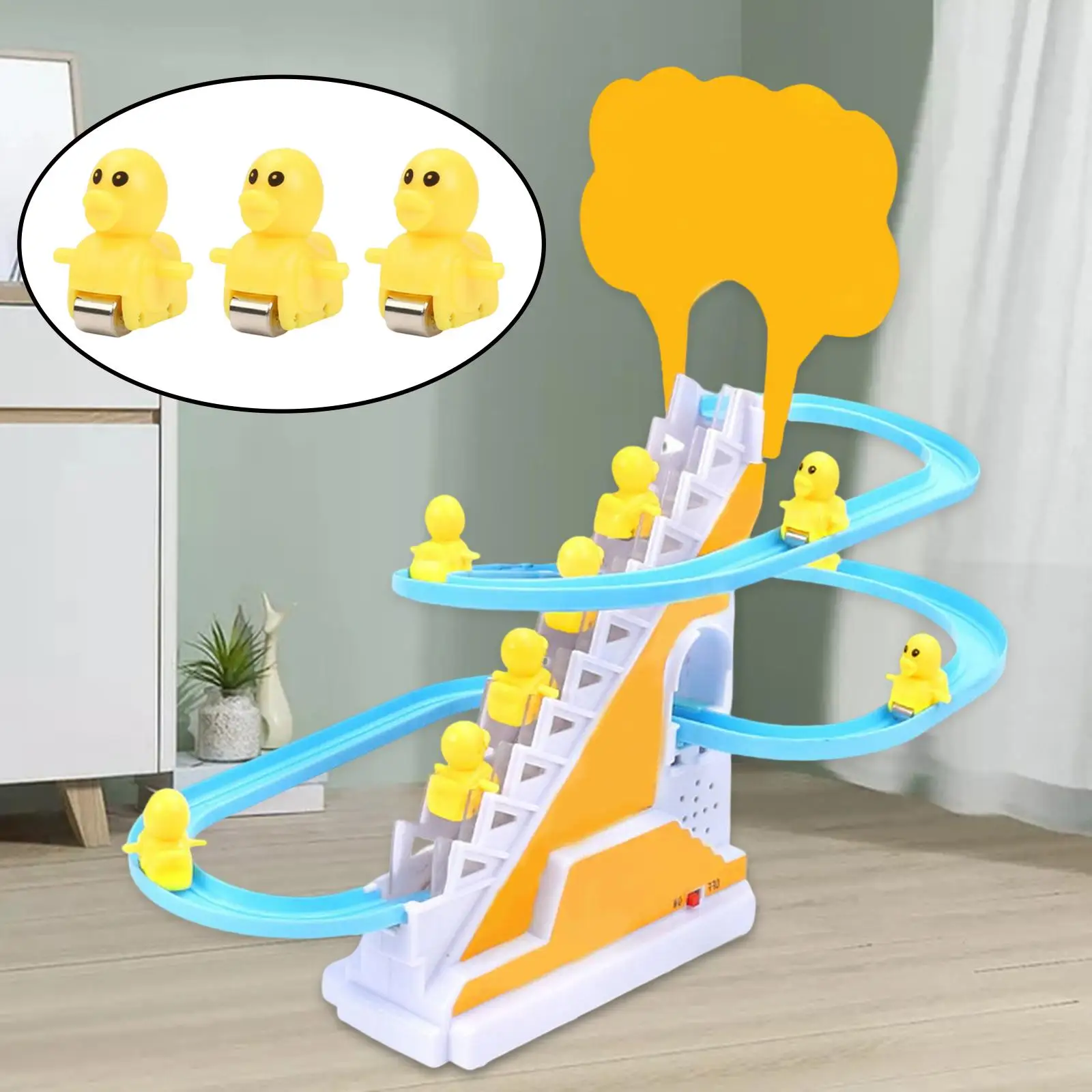 3Pcs Slide บันไดของเล่นอะไหล่เปลี่ยนชุดปีนบันไดของเล่น Accs ไฟฟ้า Track เกมสำหรับเด็กวัยหัดเดินเด็กชายหญิง