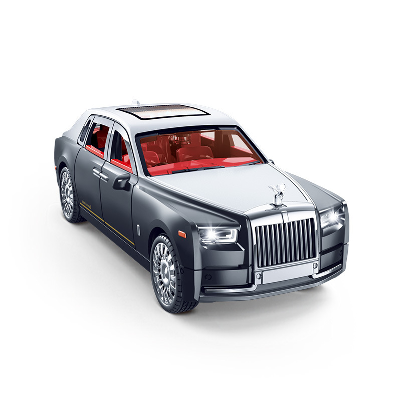 1:32 simulação rolls-royce phantom modelo de carro ornamentos carro de plástico de luxo sedan carro de brinquedo das crianças menino coleção