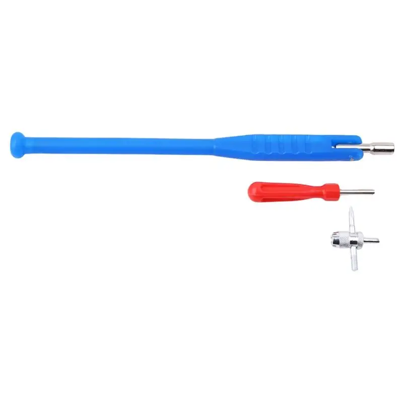 Extrator de haste de válvula de pneu, tubo de metal, ferramentas de reparo de pneus, núcleo de haste de válvula, removedor de carro e motocicleta