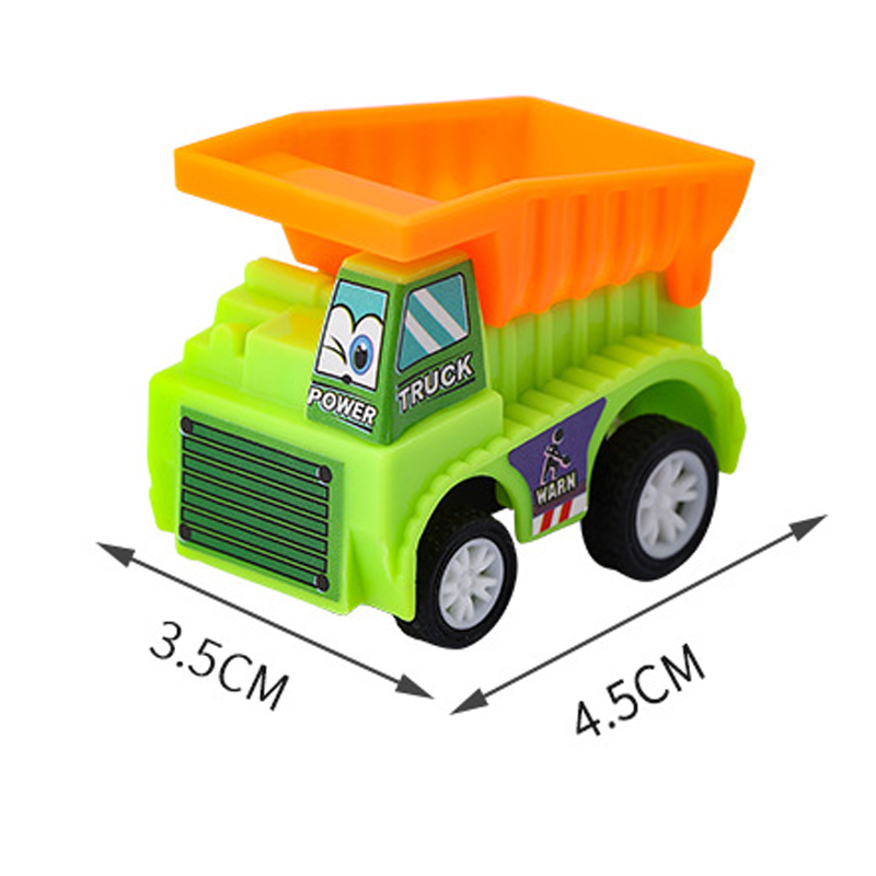 6pcs Car Model Toy Pull Back Car Toys Mobile Vehicle Engineering Vehicle Model Kid Mini Cars Boy Gift Diecasts Toy Children