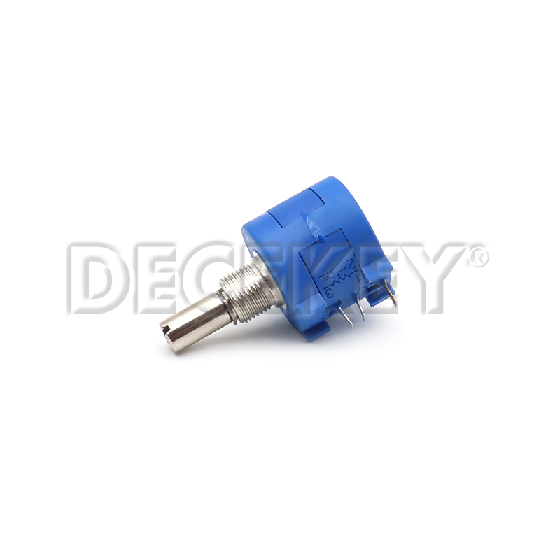 1Set 3590S Precision Multiturn 10k (1PCS Potentiometer 10 Ring Adjustable Resistor+1PCS Turns Counting Dial Rotary 6.35mm Knob)