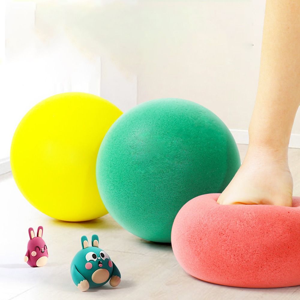 Espuma silenciosa de basquete para crianças, Baixo ruído, Bola de treino interior, Várias atividades